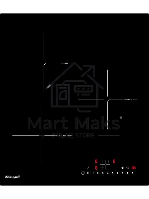 Индукционная варочная панель Weissgauff HI 430 BSC черный