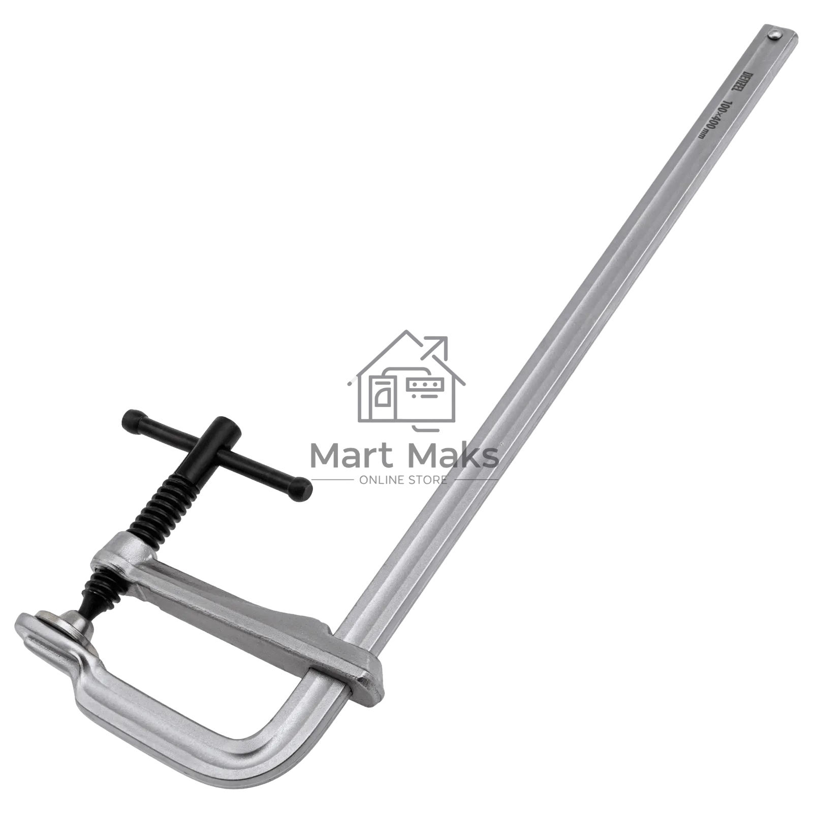 Струбцина Denzel F-образная, 100x400 мм, кованая