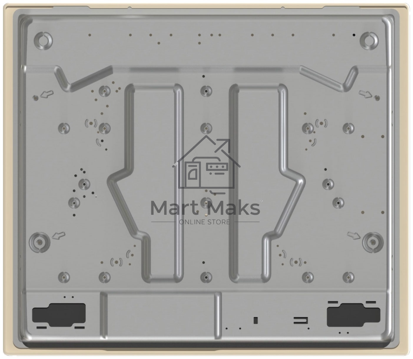Газовая варочная панель Gorenje GW6D42CLI слоновая кость