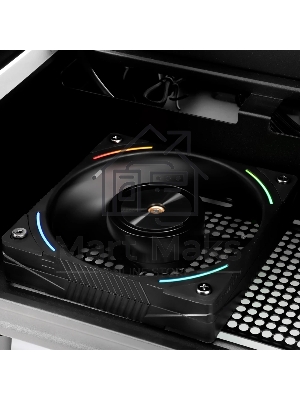 Кулер для корпуса Thermalright TL-K12R Reverse (120x120x25mm, 4-pin PWM, ARGB, 69CFM, 27dBA, 2150RPM, черный)