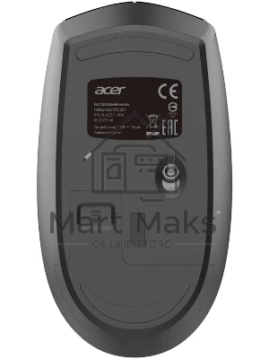 Комплект клавиатура+мышь Acer OCC501 проводной, USB, 1200 DPI, черный