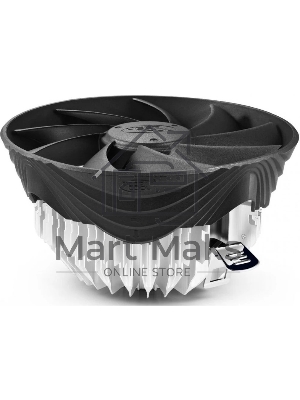 Кулер для процессора DEEPCOOL GAMMA HUNTER V2 черный/серебристый, 120 мм, алюминий, 1600 об/мин, 21 дБ, 3 pin, 95 Вт, 63.5 мм GAMMAHUNTER