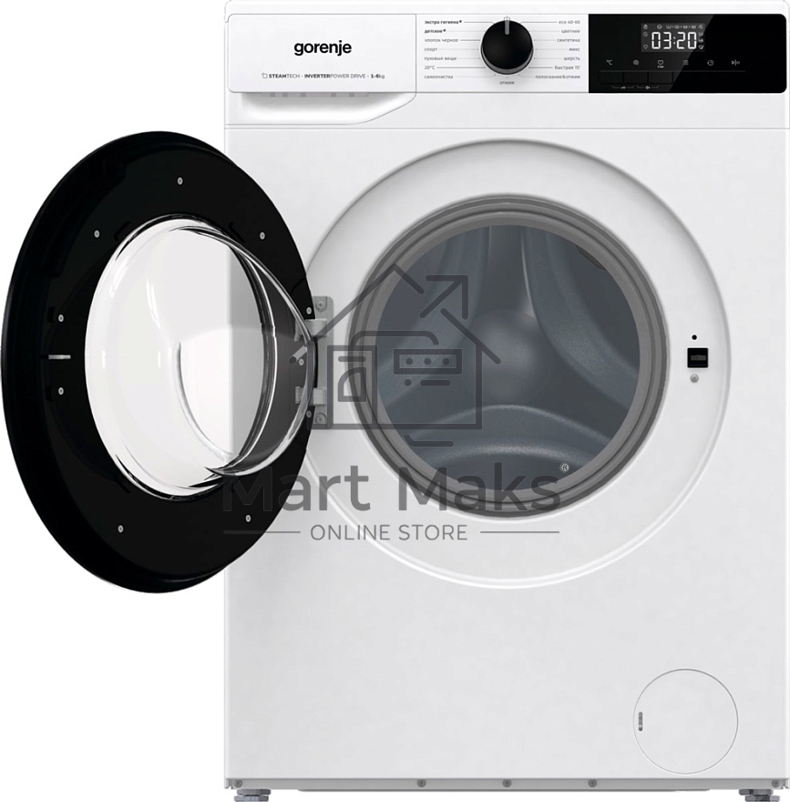 Стиральная машина Gorenje W1NHPI62SCSIRV белый загр. фронтальная макс.: 6 кг 1200 об/мин класс: А