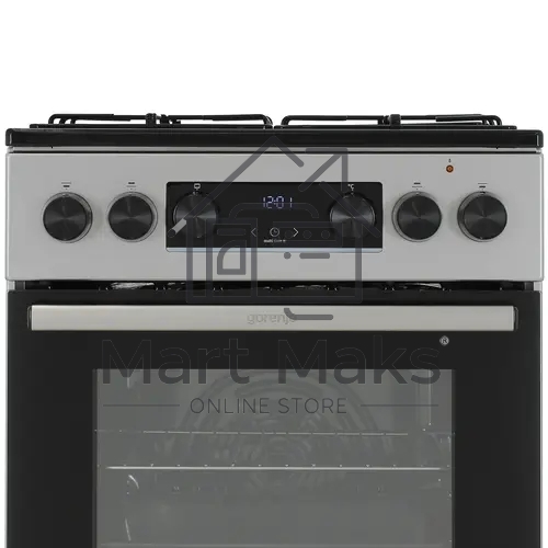 Плита комбинированная Gorenje GK5C60SJ серый, конфорок 4 газовых, духовка 62 л, 50 см x 85 см x 59.4 см