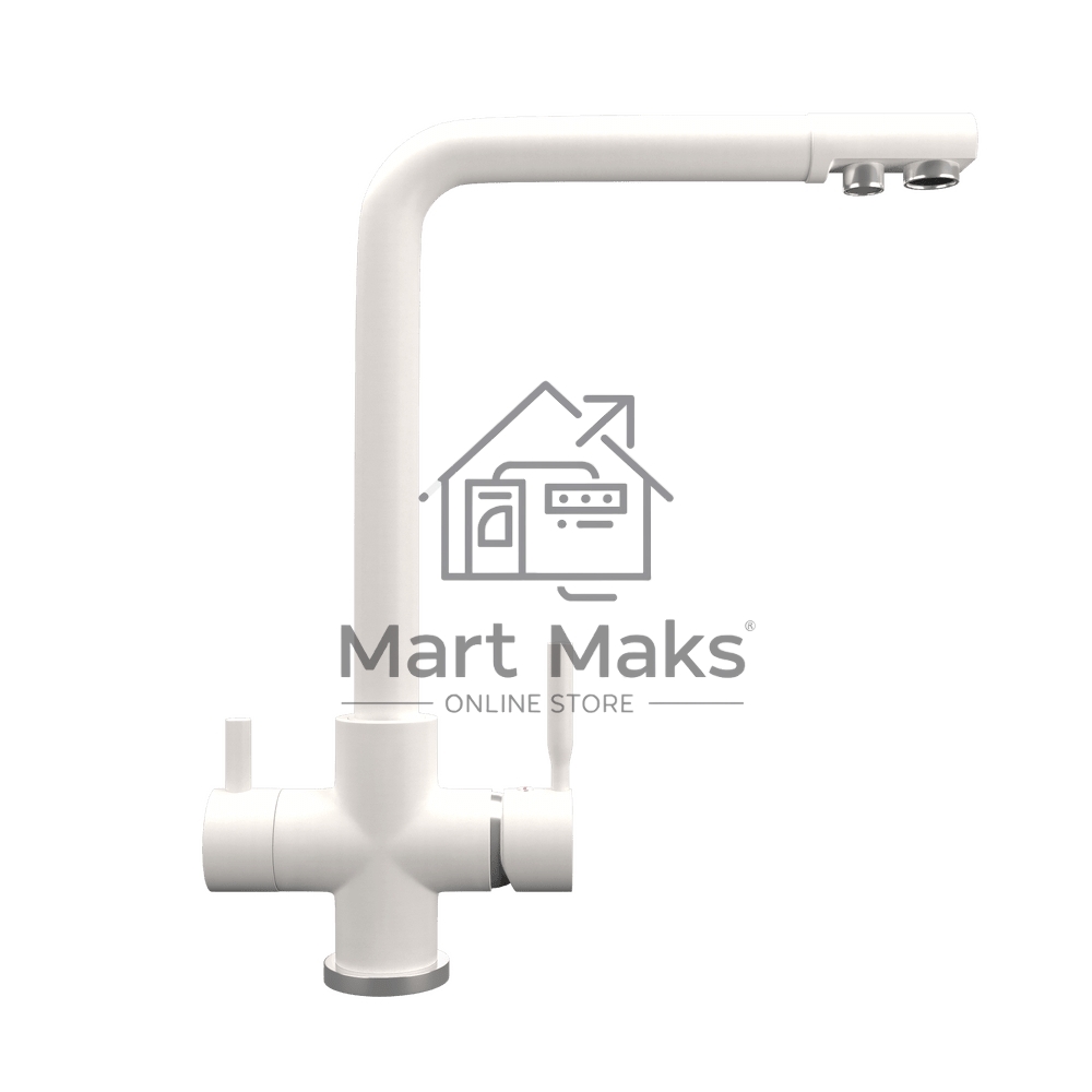 Кухонный смеситель Maunfeld MFQT-16W кремовый