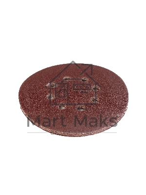 Круг шлифовальный PATRIOT на липучке, 150мм, 8 отверстий, Р120, 5 шт