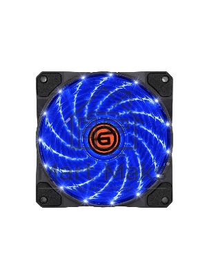 Кулер GINZZU (17618) LED 12LB15 синий