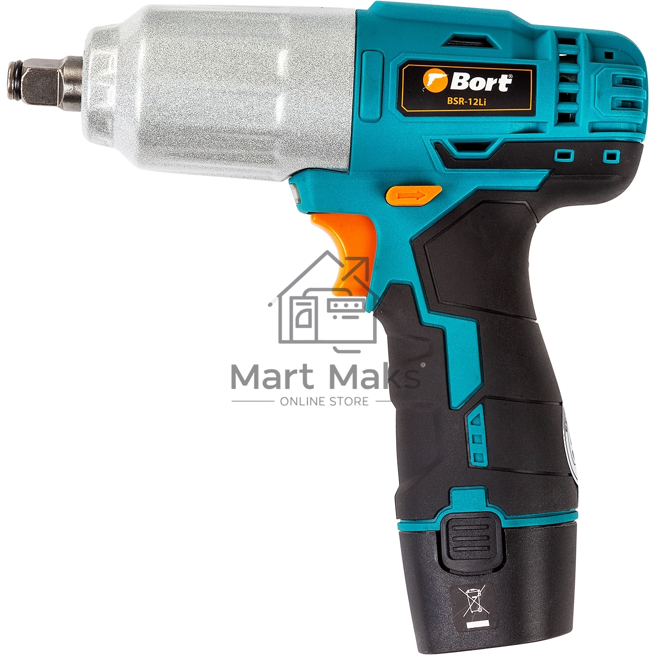 Гайковерт Bort BSR-12LI проводной автомобильный 93720636 12 В, 350 Нм, 3300 об/мин, 3,1 кг