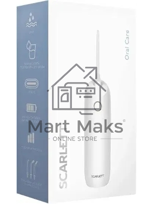 Ирригатор Scarlett SC-WF03 портатив. белый