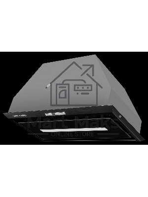 Вытяжка встраиваемая Kuppersberg Intro 60 Black черный, 54 см, 1500 куб. м/ч, 43 дБ