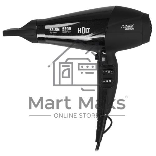 Фен HOLT HT-HD-008 черный, 2200 Вт