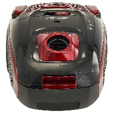 Пылесос Delta LUX DL-0848 черный/красный, 400/2200 Вт, уборка сухая, пылесборник мешок 3,5 л