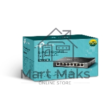 Коммутатор TP-Link TL-SG108E, 8×1 Гбит/с, настраиваемый