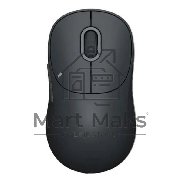 Мышь беспроводная Xiaomi Wireless Mouse 3 черный, 1200 dpi, радиоканал, Bluetooth, USB, кнопки - 5
