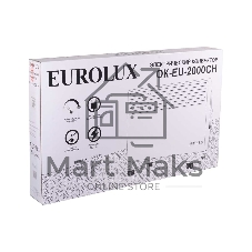 Конвектор Eurolux ОК-EU-2000CH, белый, 2000 Вт, 25 м2, термостат 67/4/33