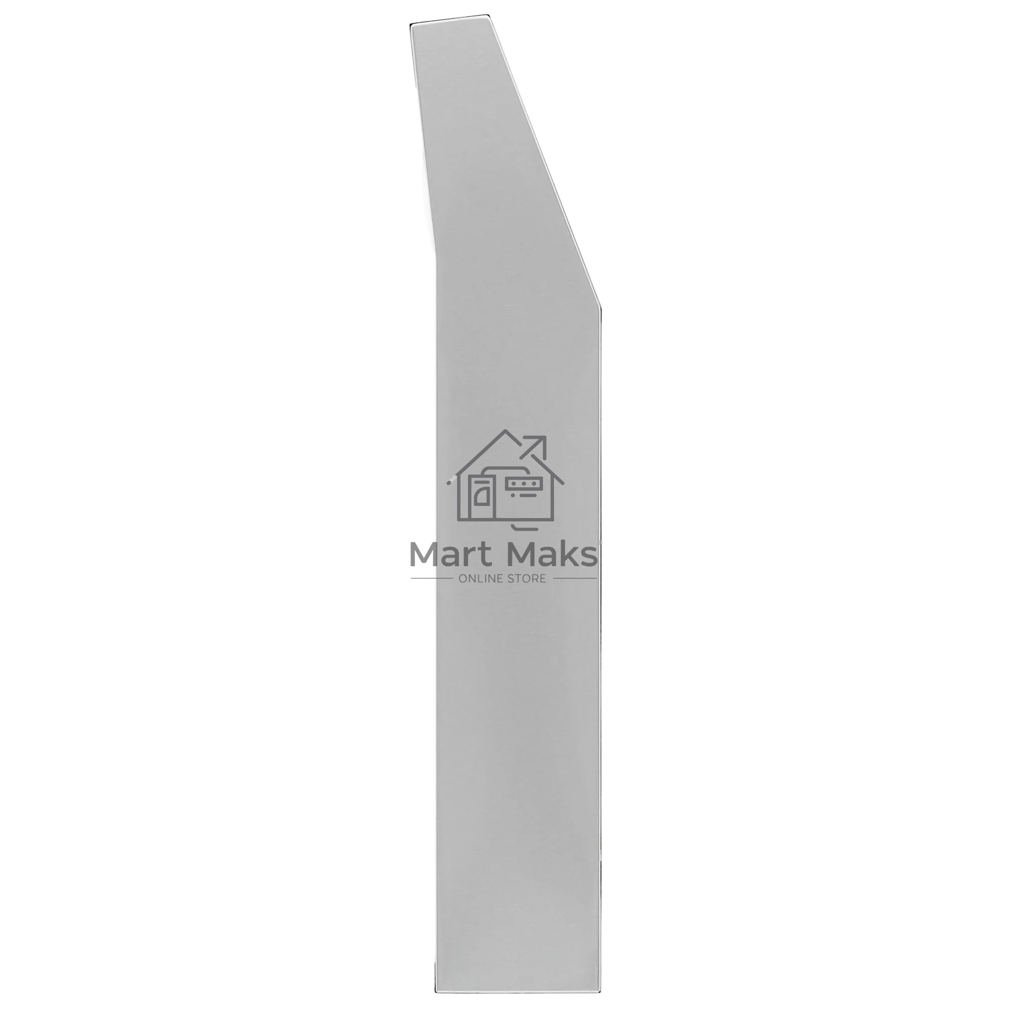 Вытяжка подвесная Krona Briana 500 Inox PB нержавеющая сталь, 49.5 см, 460 куб. м/ч, 42 дБ