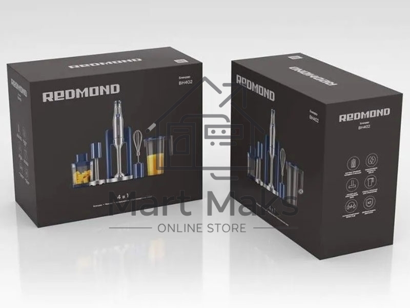 Блендер погружной Redmond BH402 1800Вт, синий
