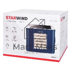 Сушилка для овощей и фруктов StarWind SFD6430, синий, 6 поддонов