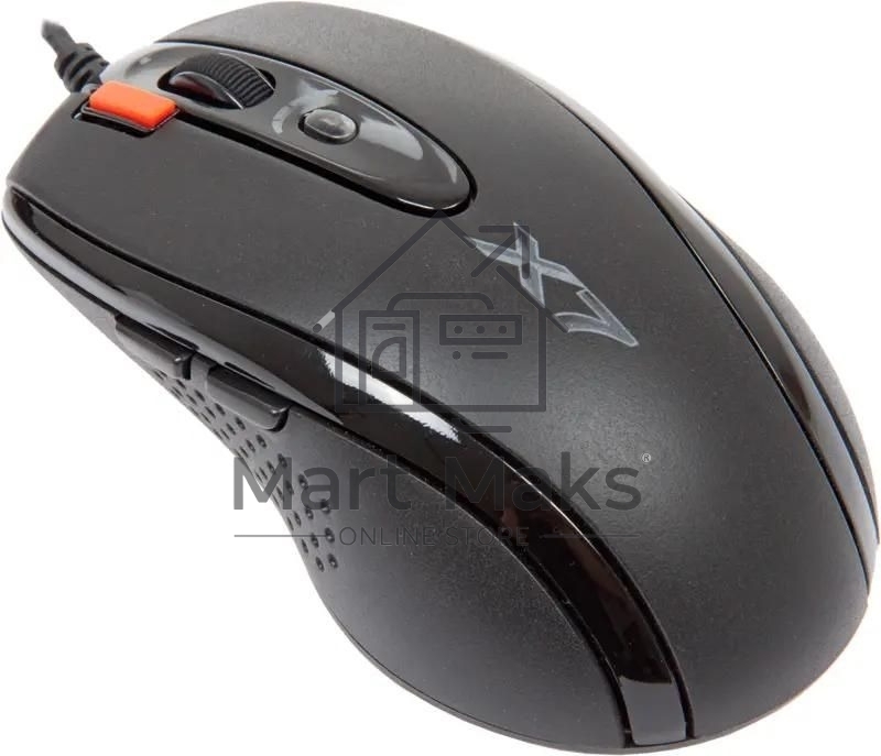 Мышь проводная A4Tech X-710BK черный, 2000 dpi, USB, кнопки - 7