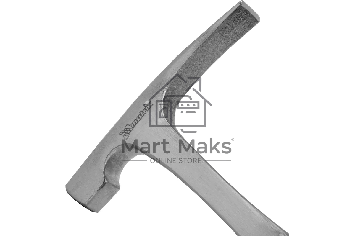 Молоток каменщика Matrix 10630, 600 г, цельнометаллический, двухкомпонентная рукоятка