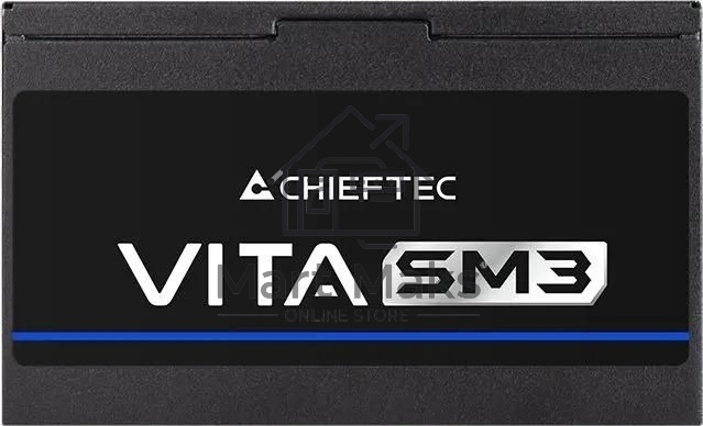 Блок питания Chieftec Vita SM3 BPX-850-C (ATX 3.1, 850W, 80 PLUS BRONZE, Active PFC, 120мм fan, Semi-modular Cable Management) Retail