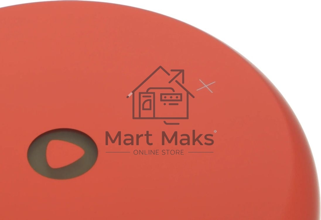 Умная колонка Яндекс Станция Лайт 2 LED, 6Вт, с экраном, 1 динамик, часы, Алиса, BT5.0, Wi-Fi, коралловый