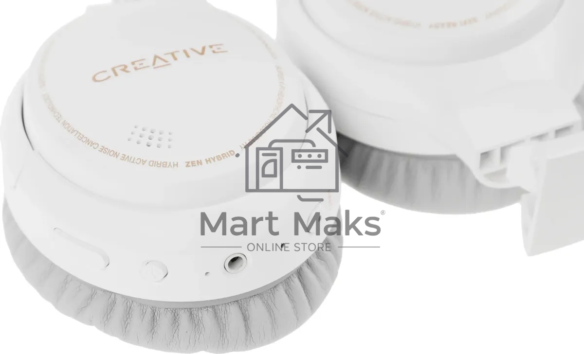 Гарнитура накладные Creative Zen Air Hybrid белый беспроводные bluetooth оголовье