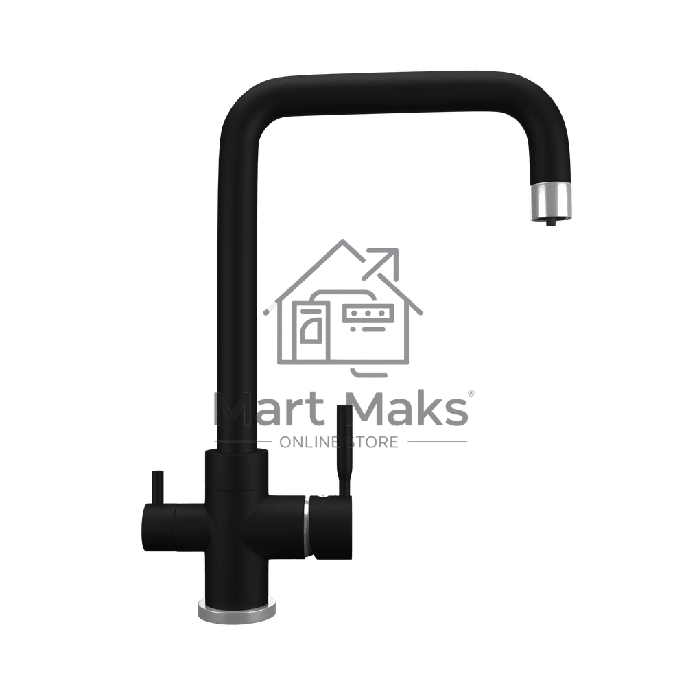 Кухонный смеситель Maunfeld MFQT-19B черный