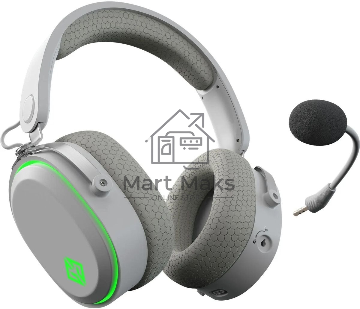 Наушники с микрофоном GMNG GG-HS405W белый