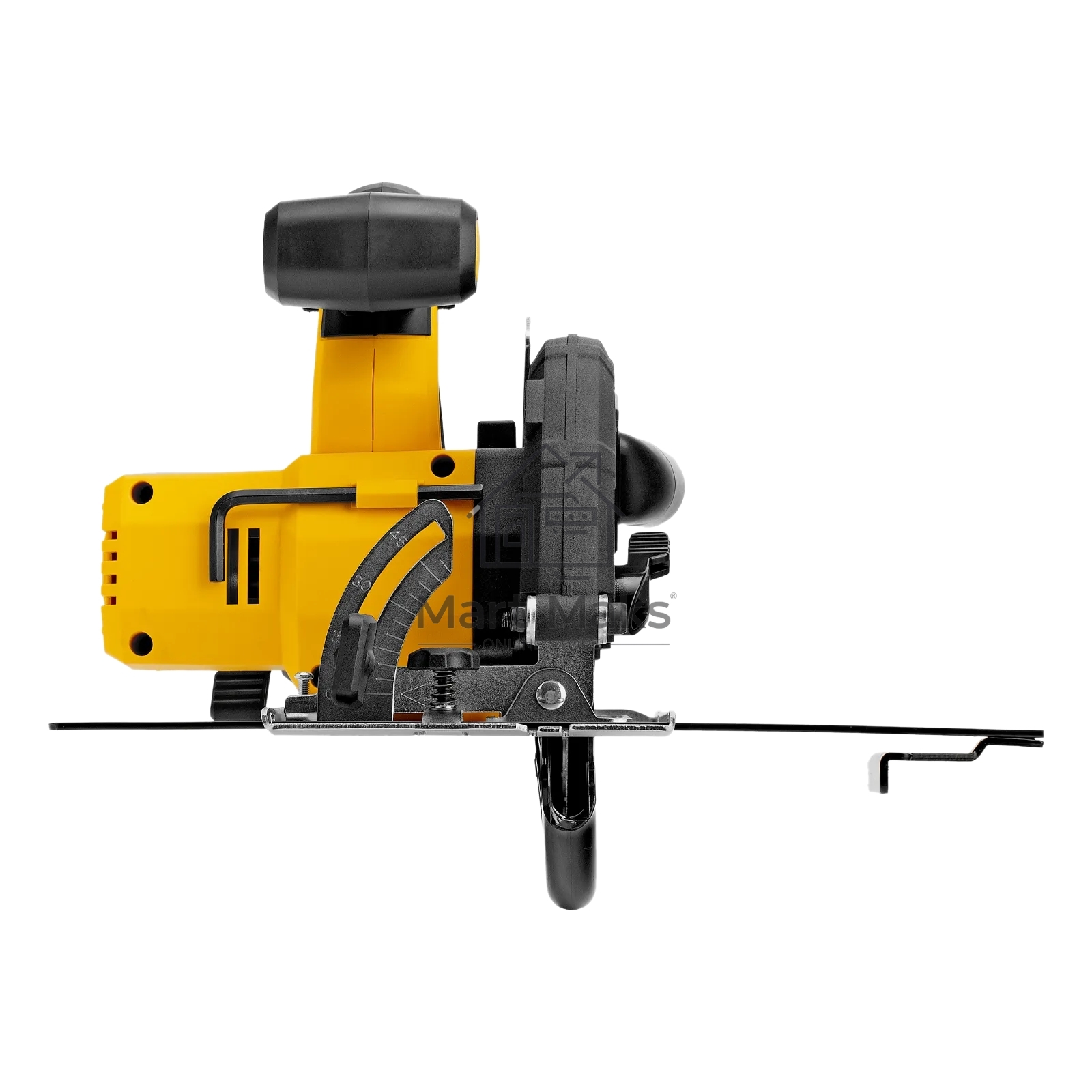 Пила циркулярная аккумуляторная Denzel CCSH-20-165, 165 мм, Li-Ion, 20 В