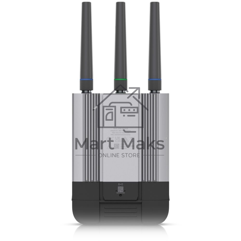 Wi-Fi маршрутизатор с LTE-модемом Ubiquiti UniFi Mobile Router Industrial категории 4, 2,4 ГГц (b/g/n), MIMO 2x2, 2x 1G RJ45, USB Type-C, nano-SIM