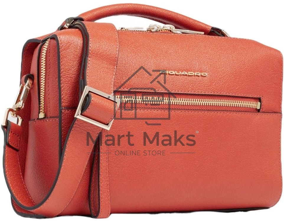 Сумка женская Piquadro Patricia BD6954W140/AR коралловая натур.кожа