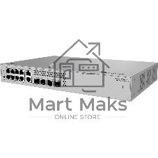 Коммутатор Huawei S220S-10PN4JX, 8×1 Гбит/с (6×PoE+) + 2×2,5 Гбит/с PoE+ + 2×10 Гбит/с SFP+ + 2×2,5 Гбит/с SFP, управляемый
