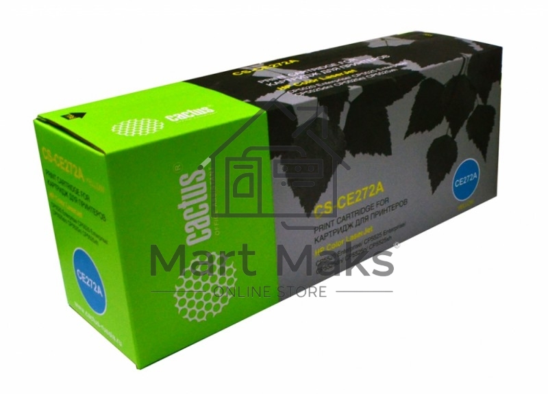 Картридж лазерный Cactus CS-CE272A желтый (15000 стр.) для HP Color LaserJet Enterprise CP5525