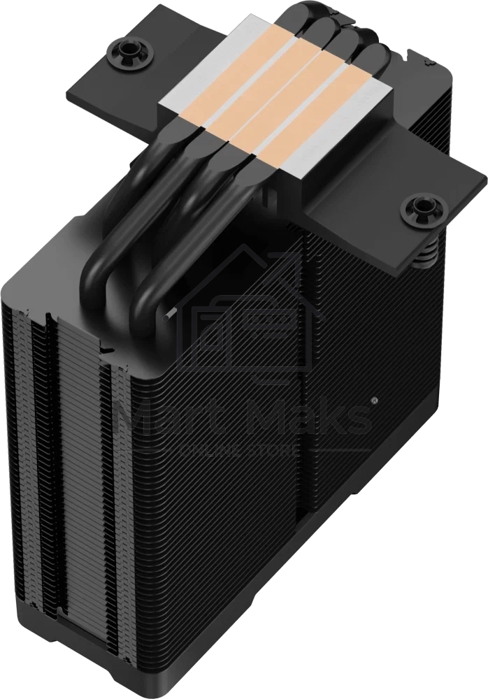 Кулер для процессора DEEPCOOL AG400 DIGITAL PLUS черный, 120 мм, алюминий/медь, 2100 об/мин, 31.6 дБ, 4 pin, 220 Вт, 152.7 мм