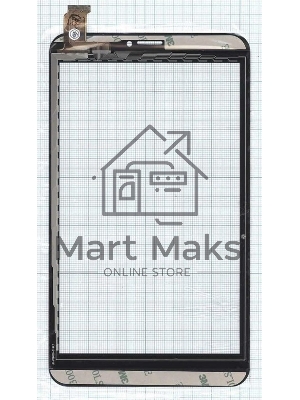 Сенсорное стекло (тачскрин) PB70PGJ3465. черное