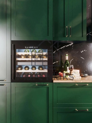 Винный шкаф LEX LWD6036BL dual zone S 1-нокамерн. черный стекло (CHAT500009)