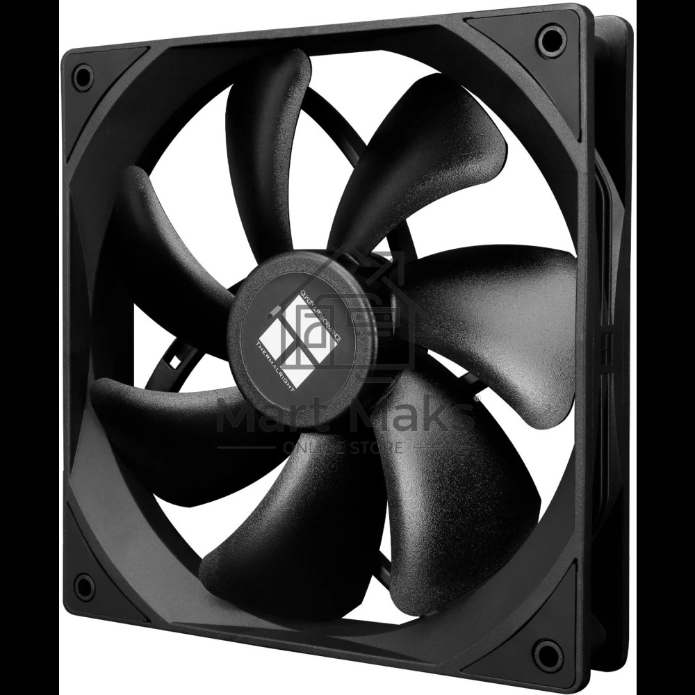 Кулер для корпуса Thermalright TL-C14C черный (140x140x25mm, 4-pin PWM, 75.8CFM, 26.4dBA, 1500RPM)