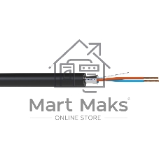 Кабель балансный микрофонный 200 м, 24 AWG, FRNC/LSZH, 0.2 мм2, диаметр 3.7мм, экран, медь 25 x 0.1 мм, черный, бухта