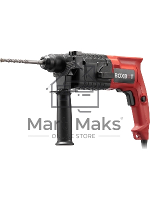 Перфоратор Boxbot RH-500, 500 Вт, 1.7 Дж, кейс, буры в комплекте