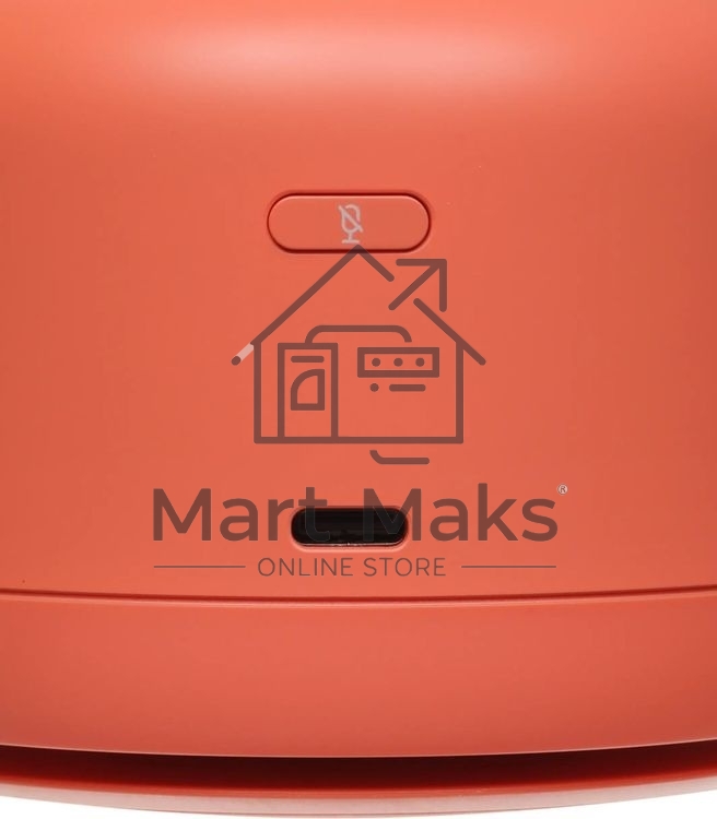 Умная колонка Яндекс Станция Лайт 2 LED, 6Вт, с экраном, 1 динамик, часы, Алиса, BT5.0, Wi-Fi, коралловый