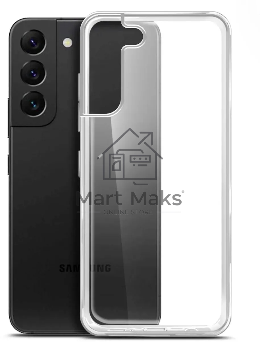 Чехол (клип-кейс) BoraSCO для Samsung Galaxy S22+ прозрачный