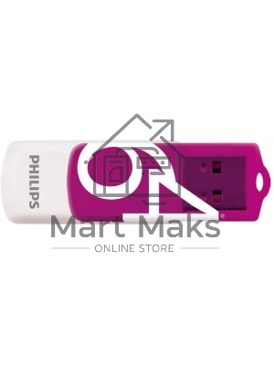 Флешка USB 64Gb PHILIPS VIVID2.0 64Gb, USB 2.0