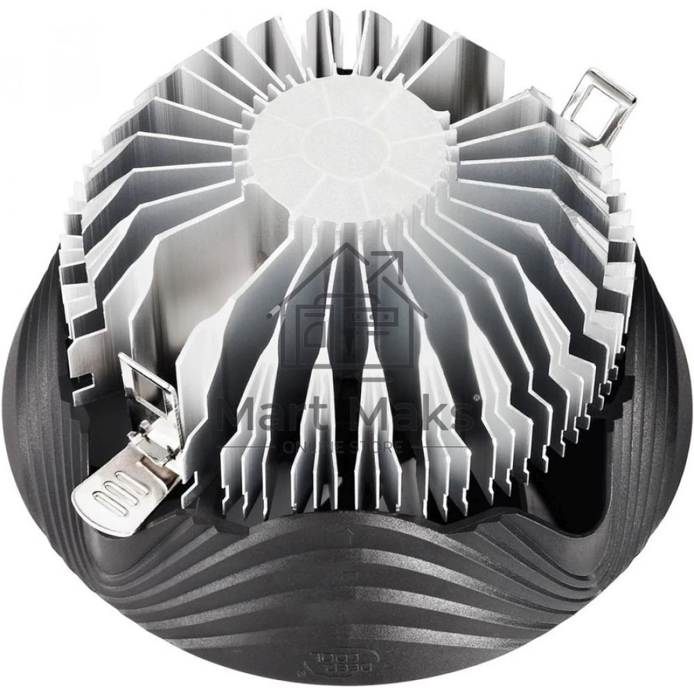 Кулер для процессора DEEPCOOL GAMMA HUNTER V2 черный/серебристый, 120 мм, алюминий, 1600 об/мин, 21 дБ, 3 pin, 95 Вт, 63.5 мм GAMMAHUNTER