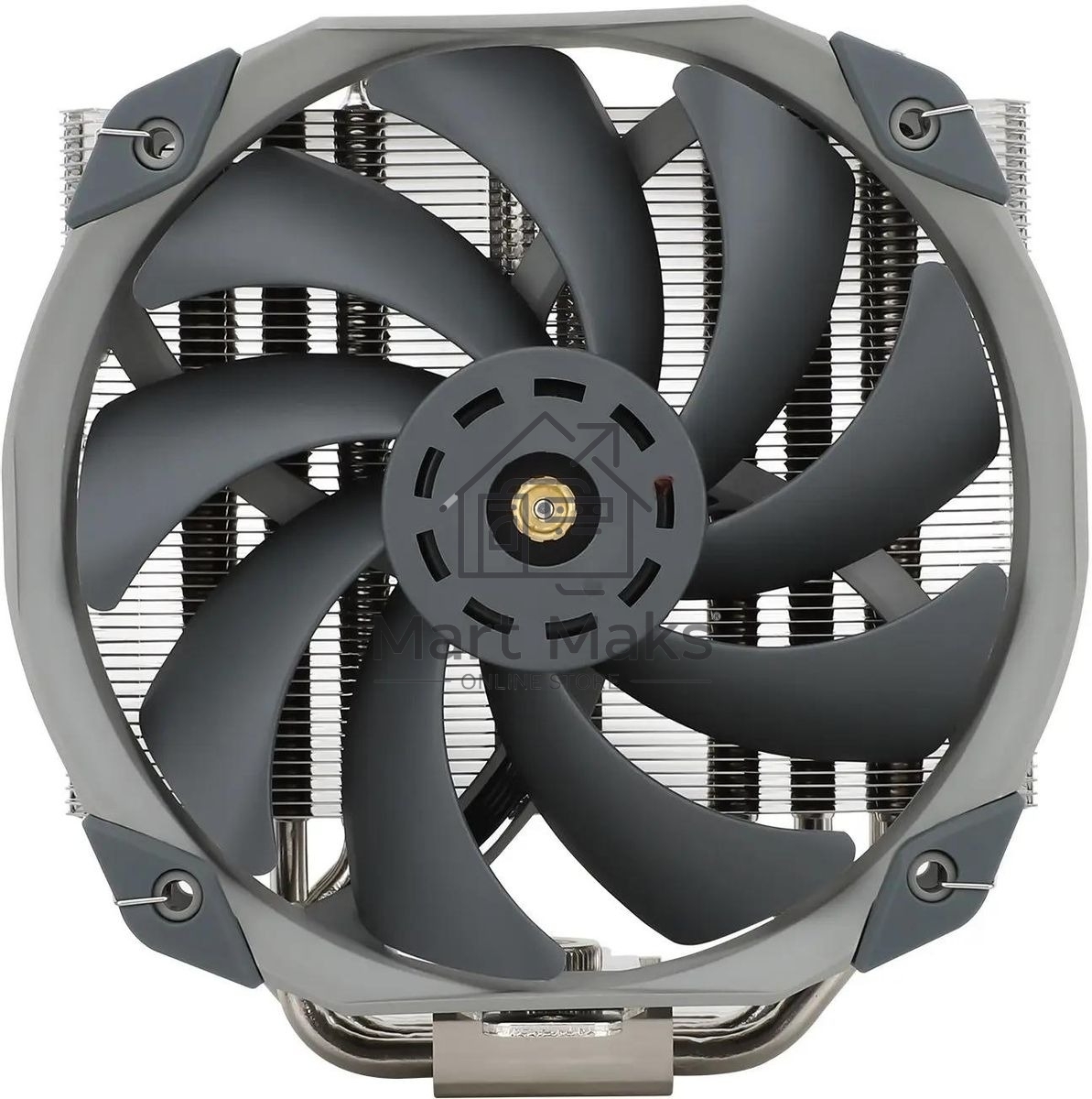 Устройство охлаждения(кулер) Thermalright TA140 EX, серый, Soc-AM5/AM4/1151/1200/2066/2011/1700 4-pin 30.2dB Al+Cu 665gr Ret (TA140-EX)