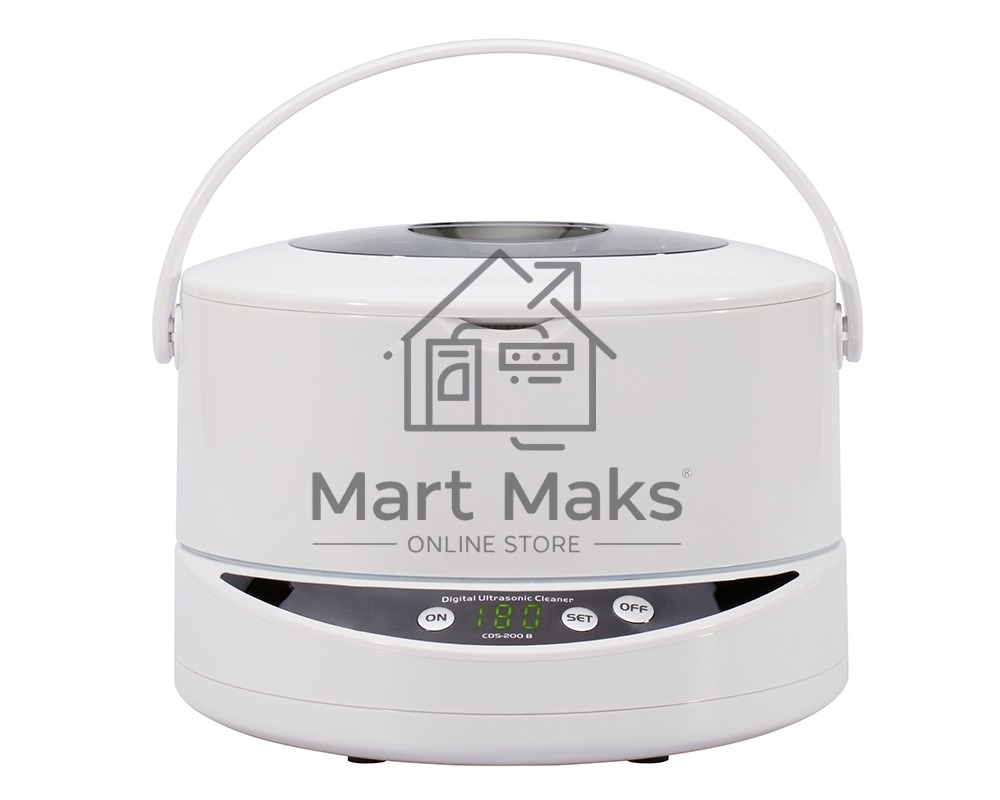 Ультразвуковая ванна Codyson CDS-200B белый, 0,75 л, 50 Вт