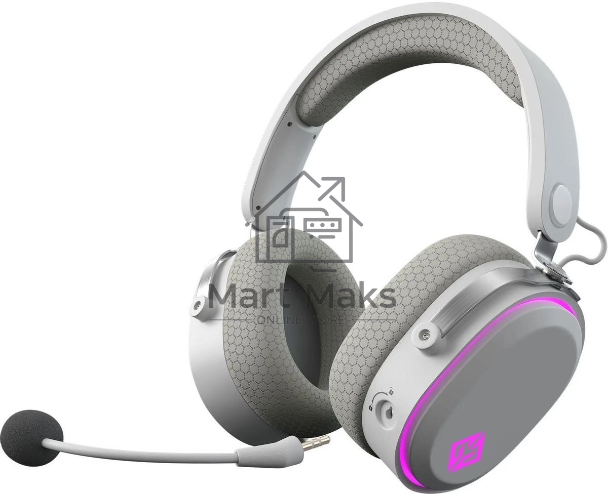 Наушники с микрофоном GMNG GG-HS405W белый