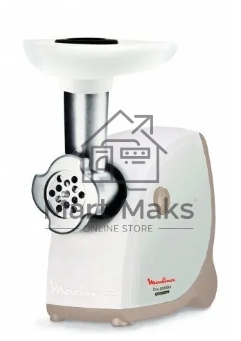 Мясорубка Moulinex ME476132 белый/бежевый, 2000 Вт