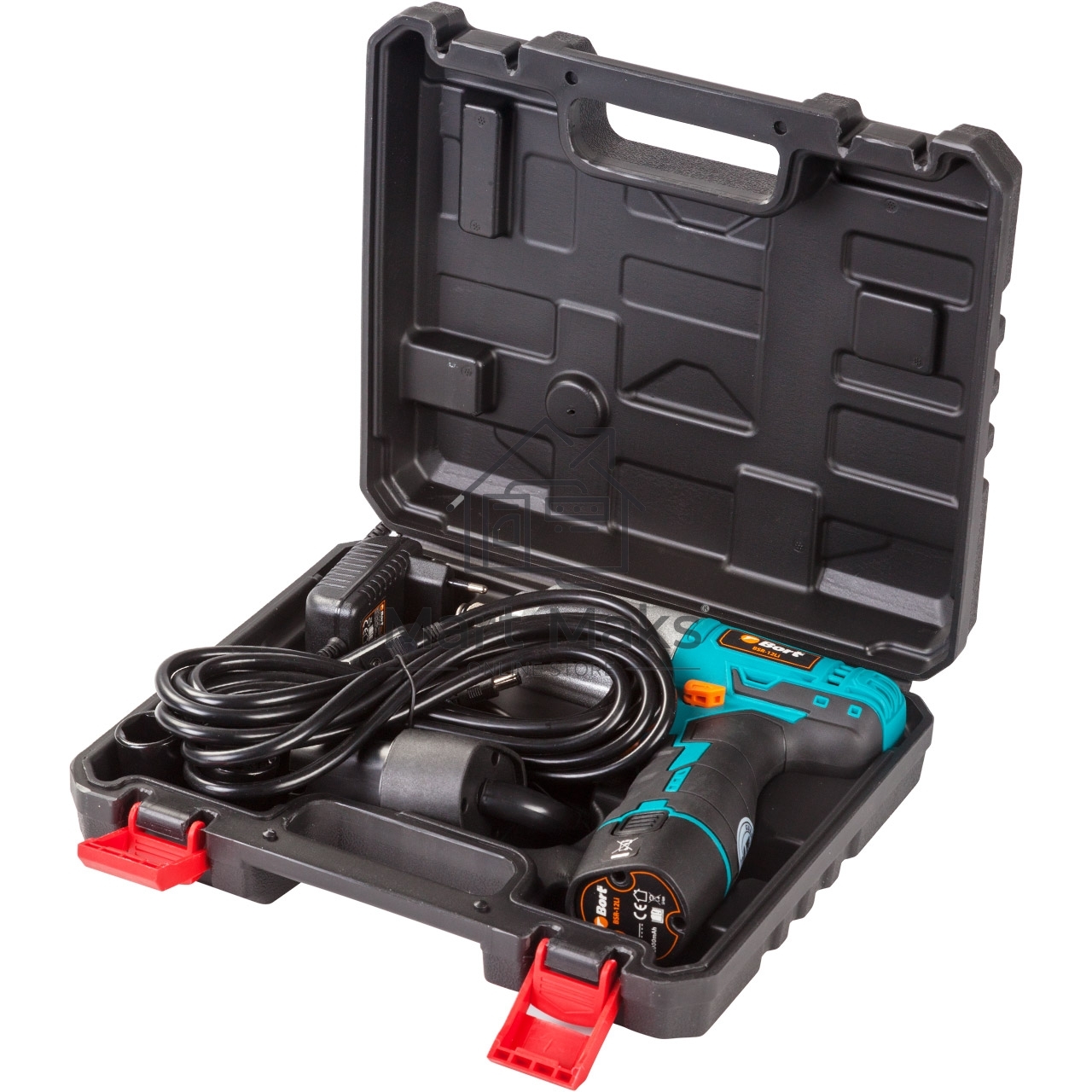 Гайковерт Bort BSR-12LI проводной автомобильный 93720636 12 В, 350 Нм, 3300 об/мин, 3,1 кг