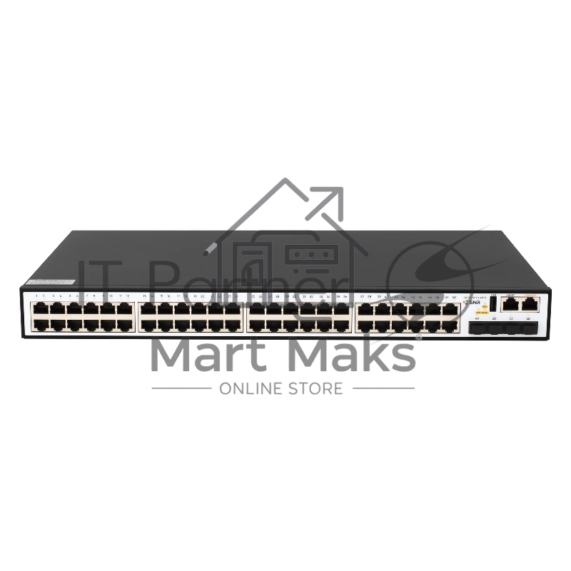 Коммутатор SNR SNR-S2989G-48TX-RPS, 48×1 Гбит/с + 4×10 Гбит/с SFP+, управляемый